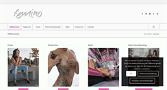 Desktop Screenshot of femino.de